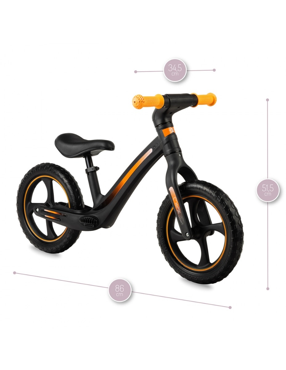 Bicicleta fara pedale, Momi Mizo - Black