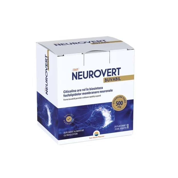 Neurovert buvabil, 20 flacoane, Sun Wave Pharma