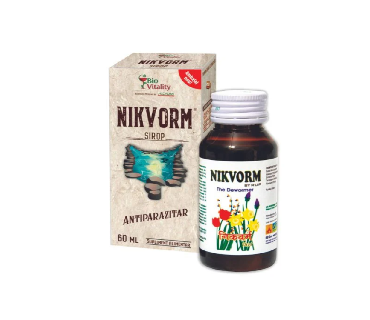 Biovitality - Nikvorm Sirop 60ml
