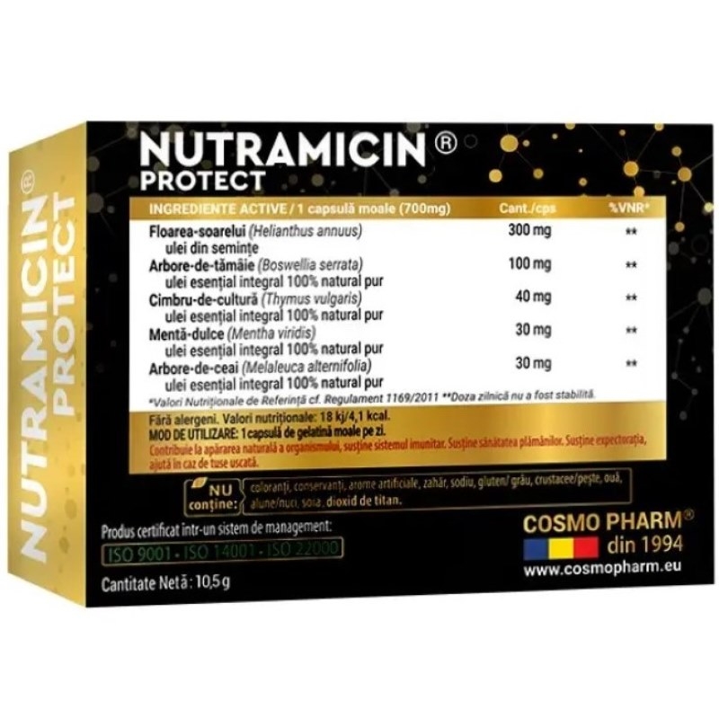 Nutramicin Protect, 15 capsule, Cosmo Pharm