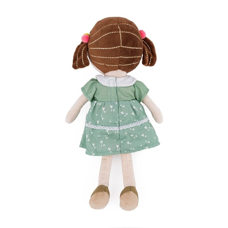 Papusa, Petite&Mars, Hannah, Din plus, 35 cm, 0 luni+, Multicolor