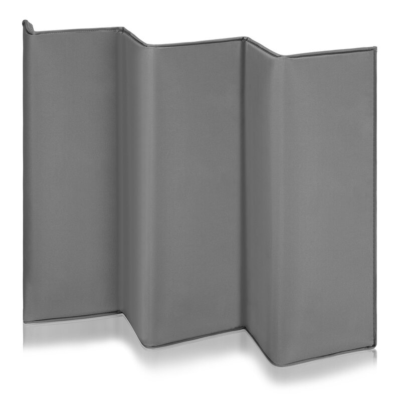 Patut pliant, Lionelo, Jasmin Easy Fold, Pana la 15 kg, Usor de pliat, Cu doua nivele, Cu saltea ergonomica T25, Cu intrare laterala cu fermoar, 2 roti cu frana, 120 x 60 cm, Conform cu EN 716, 0-36 luni, Gri