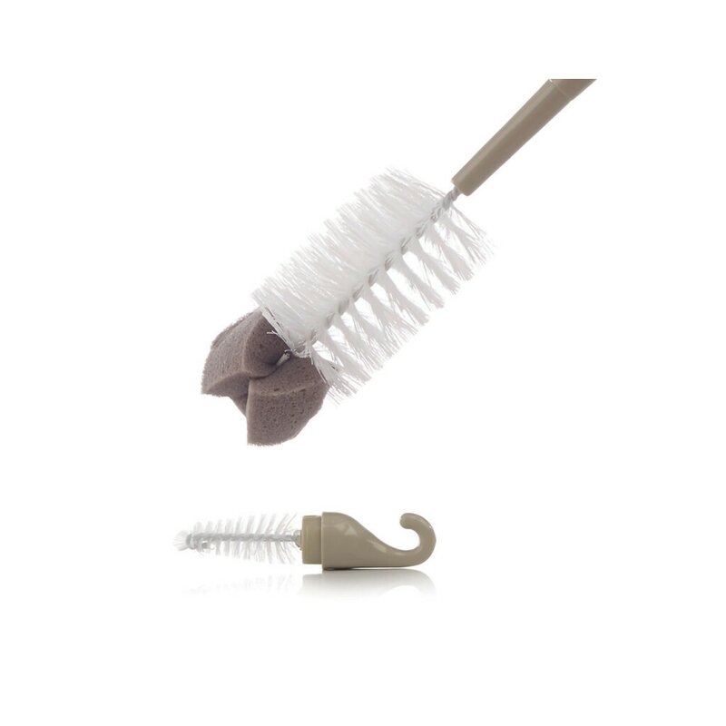 Perie pentru biberon si tetine, Jane, BPA Free, 25 x 4.5 cm