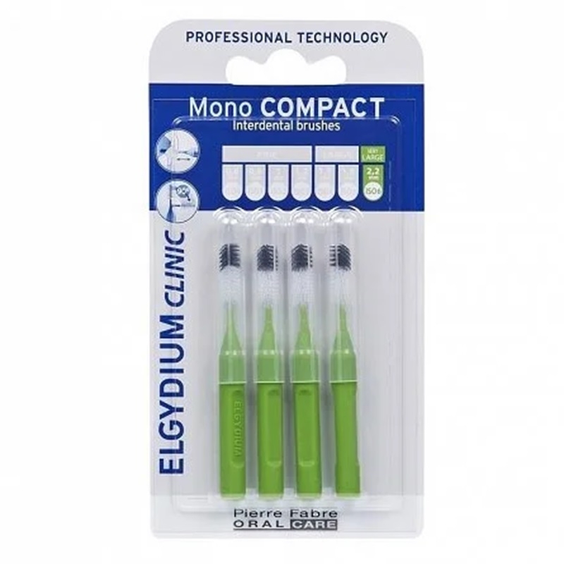 Elgydium Clinic Periute Interdentare Monocompact Green