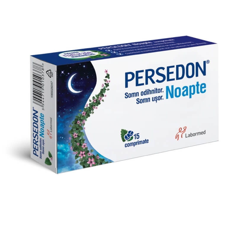 Persedon Noapte, 15 comprimate, Labormed