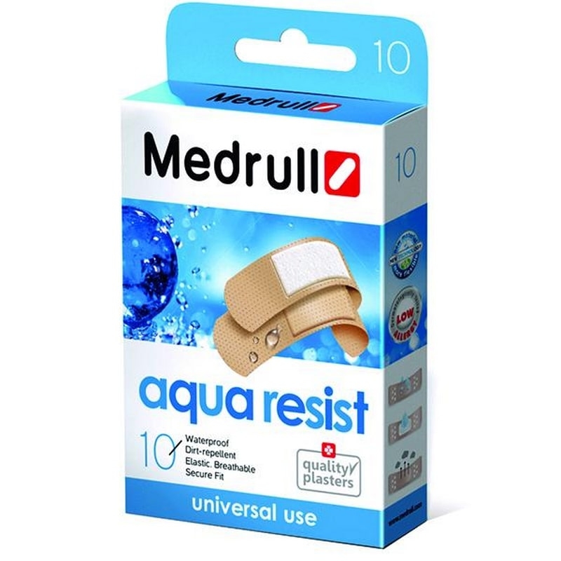 Plasturi Aqua Resist, 10 bucati, Medrull