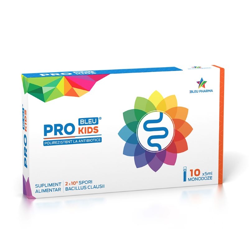 Pro Bleu Kids 5 ml, 10 monodoze, Bleu Pharma