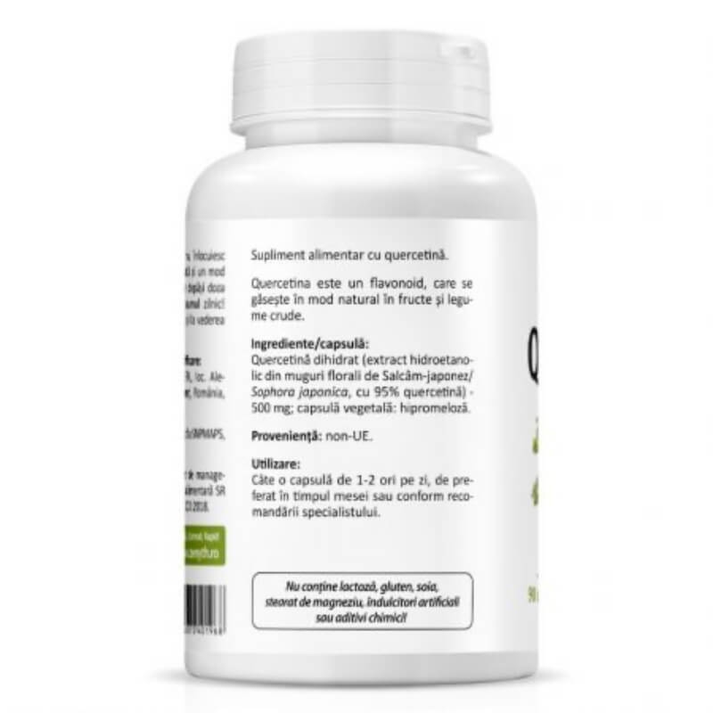 Quercetin 500mg, 90 capsule, Zenyth