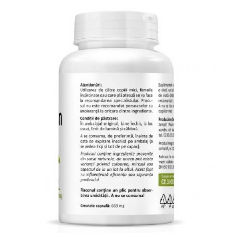 Quercetin 500mg, 90 capsule, Zenyth