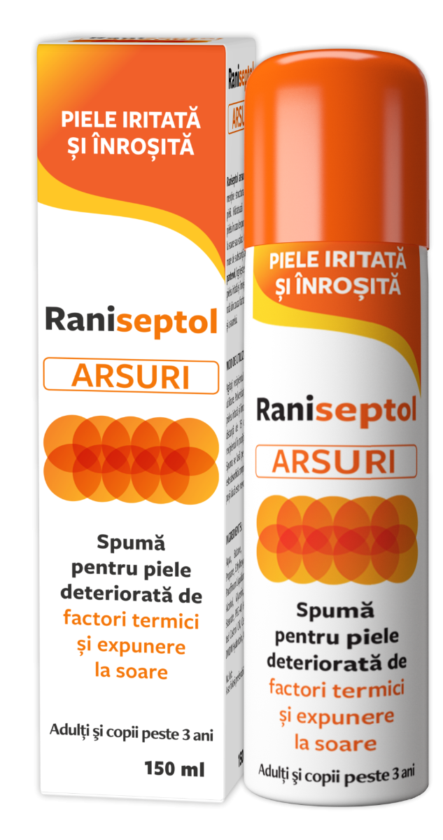 Zdrovit - Raniseptol Arsuri spuma 150ml