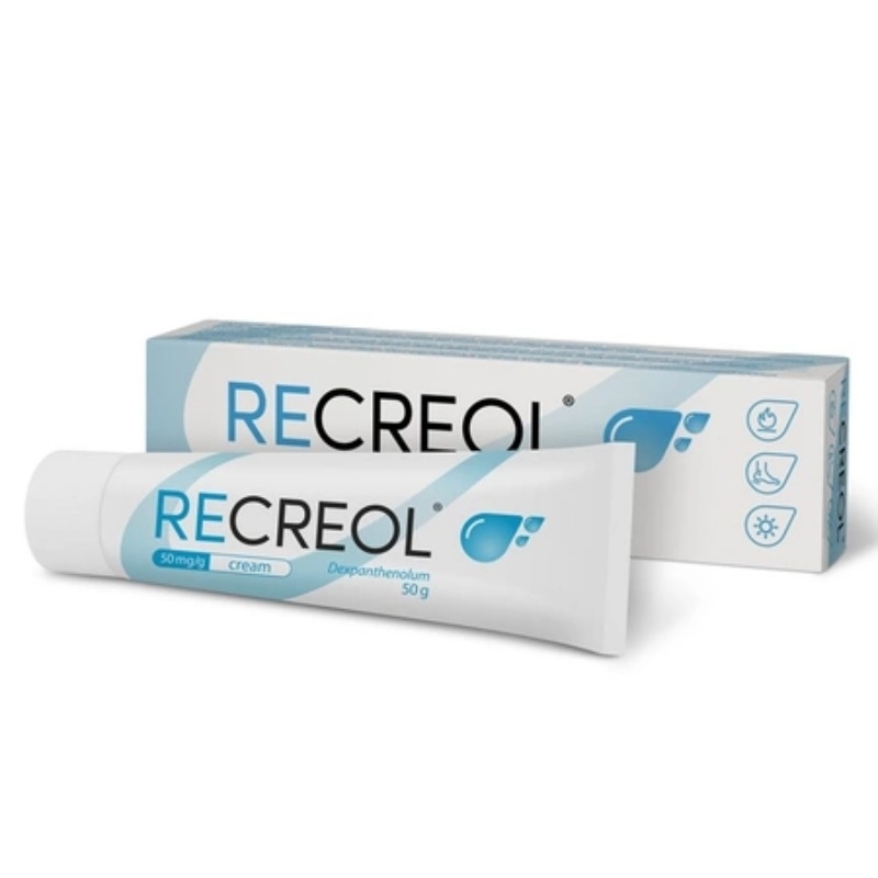 Recreol crema 50 mg/g, 50 g, As Grindeks