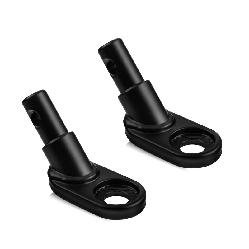 Remorca de bicicleta, Lionelo, Cama, Cu functie de carucior, Pentru 1 sau 2 copii, Cu sistem de absorbtie a socurilor SIQ, Geamuri cu protectie solara, Negru
