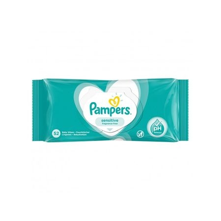 Pampers - Sensitive servetele 52buc