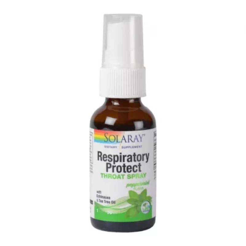 Respiratory Protect Throat Spray Solaray, 30 ml, Secom