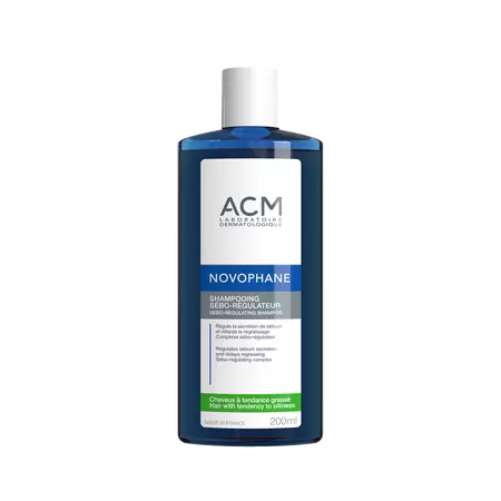 Sampon seboreglator Novophane, 200 ml, Acm