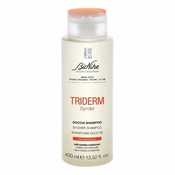 Sampon si gel de dus pentru pielea sensibila si intoleranta Triderm Syndet, 400 ml, BioNike