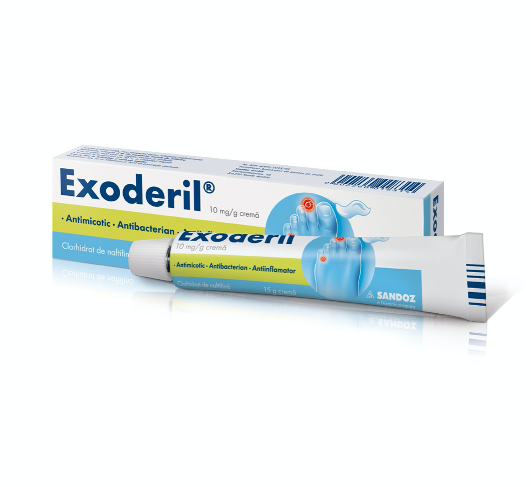 Exoderil® 10 mg/g crema x 15 g crema
