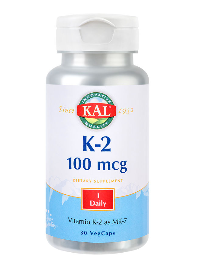 Vitamina K2 100 mcg Kal, 30 capsule, Secom