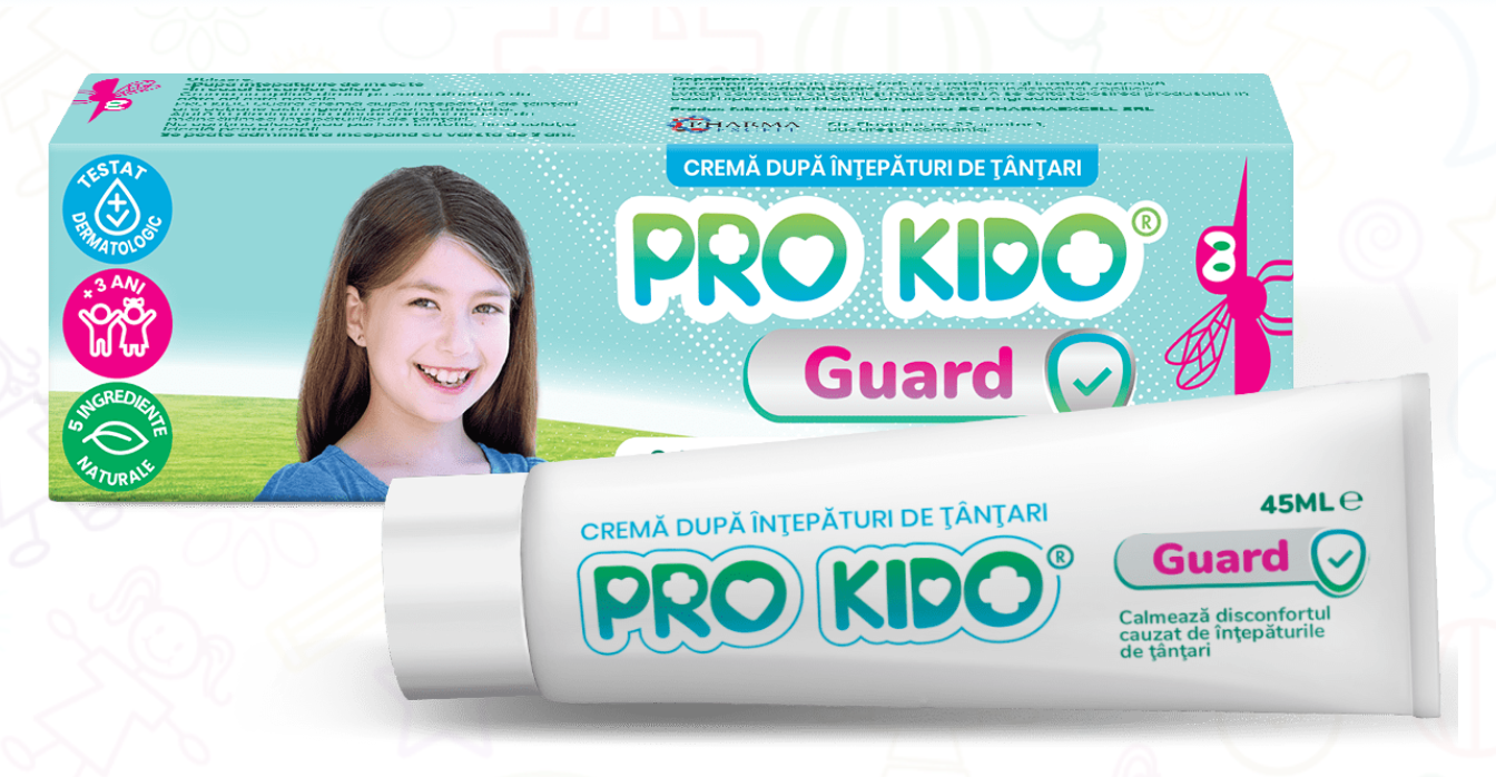 Pro Kido Guard - Crema dupa intepaturi de tantari 45ml