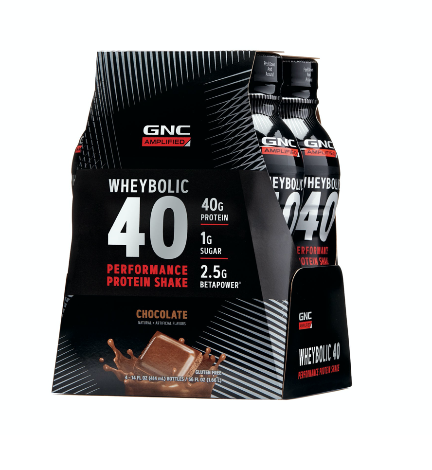 GNC - AMP Advanced Muscle Performance Proteina Wheybolic cu Aroma de Ciocolata 414 ml 