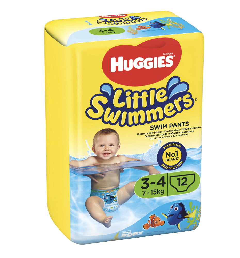 Huggies - Little Swimmers 7-15kg 12buc