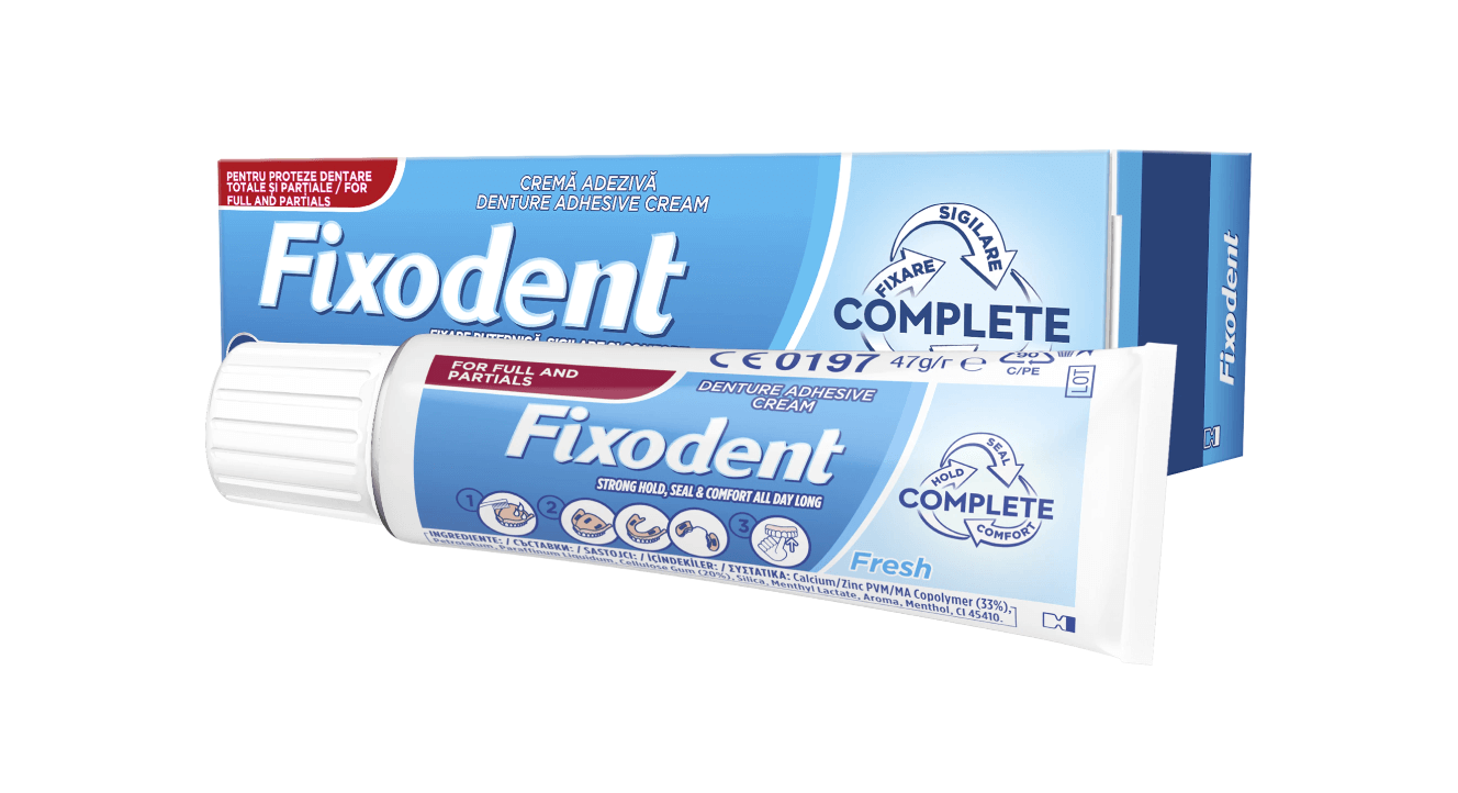 Fixodent - Complete Fresh crema adeziva 47g