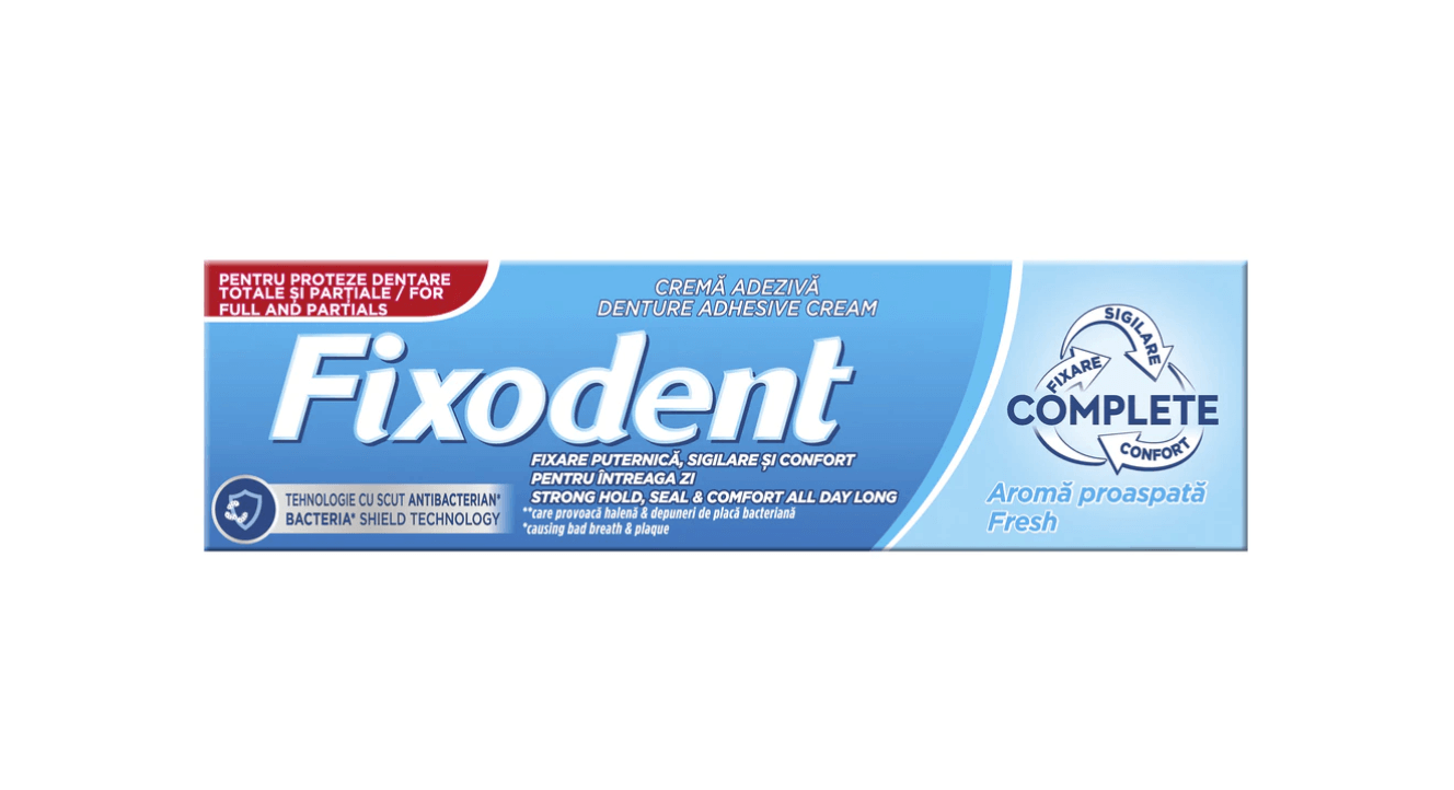 Fixodent - Complete Fresh crema adeziva 47g