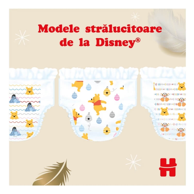 Scutece Extra Care, Nr. 2, 3-6 kg, 82 bucati, Huggies