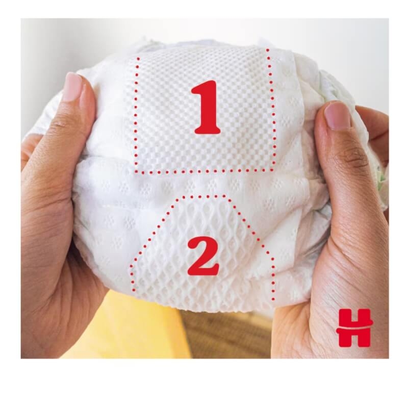 Scutece Extra Care, Nr. 4, 8-16 kg, 60 buc, Huggies