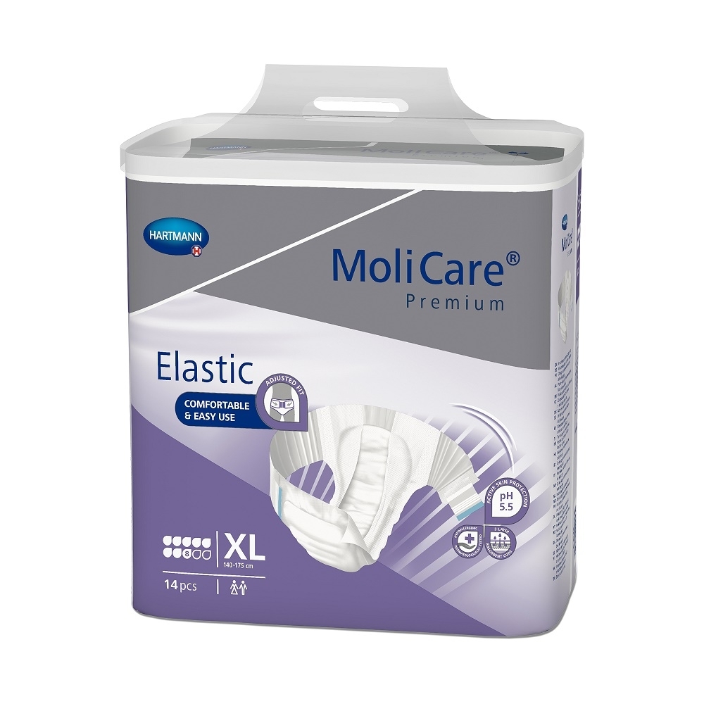 Molicare - Premium Elastic scutece 8 picaturi XL 14buc