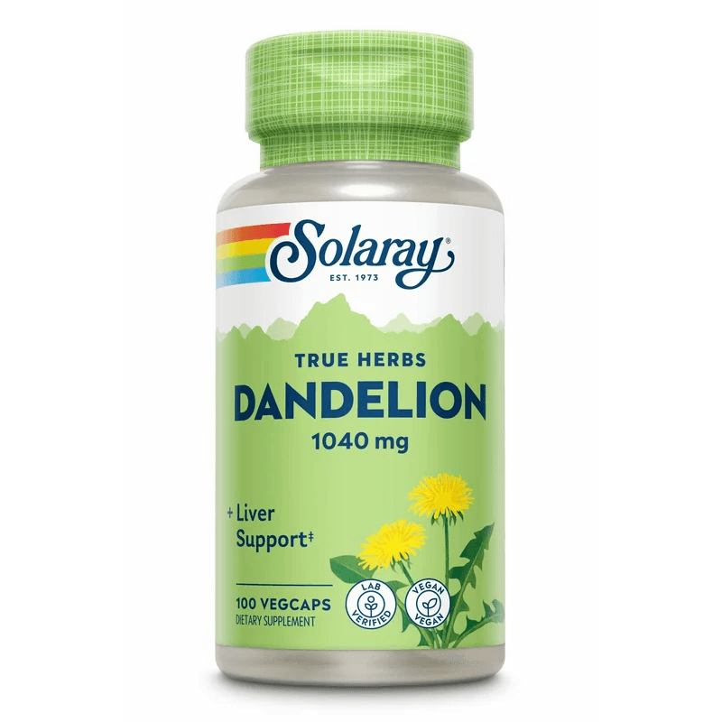 Dandelion (Papadie) 520 mg Solaray, 100 capsule, Secom