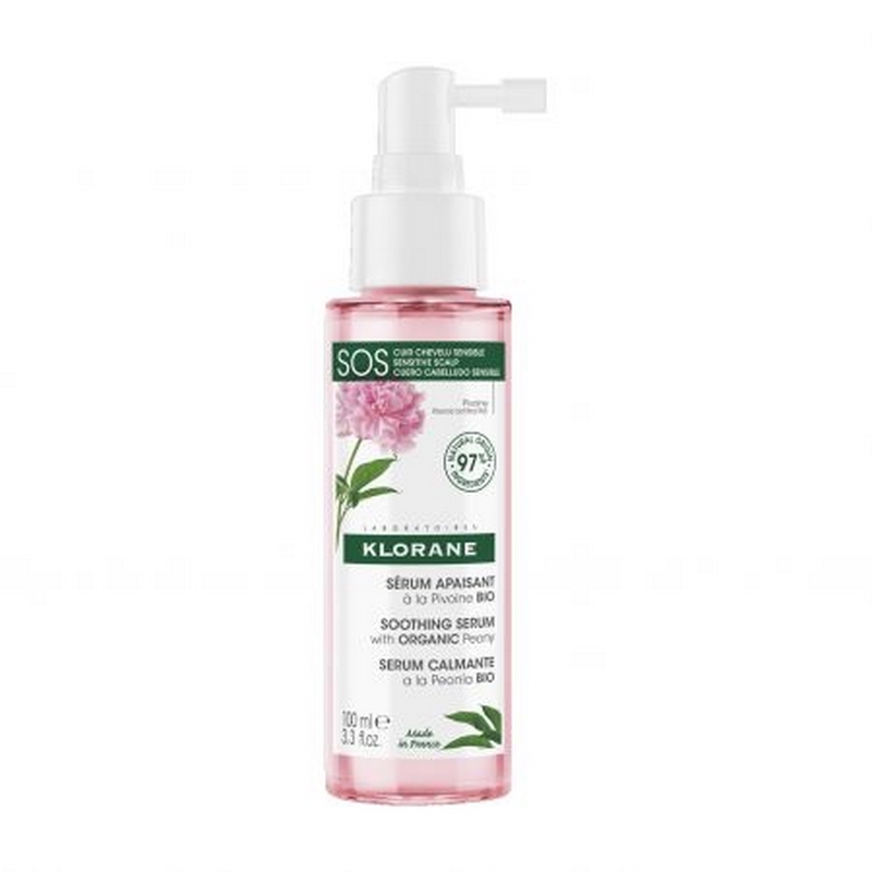 Ser calmant cu extract de bujor Bio, 100 ml, Klorane