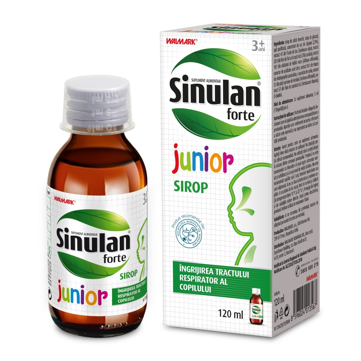 Walmark - Sinulan Forte Junior sirop 120ml