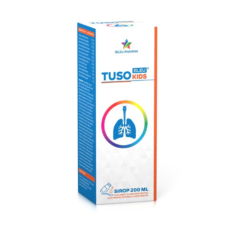 Tuso Bleu Kid sirop, 200 ml, Bleu Pharma