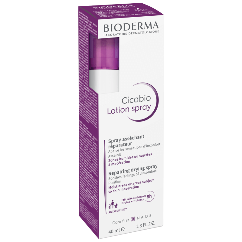 Spray lotiune reparatoare Cicabio, 40 ml, Bioderma