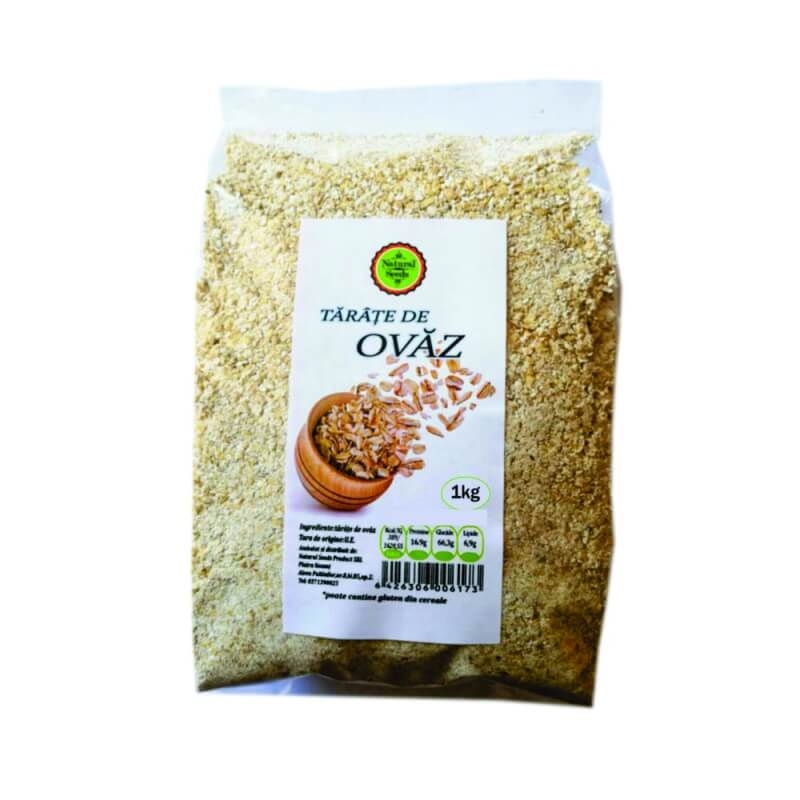 Tarate de ovaz, 1 kg, Natural Seeds