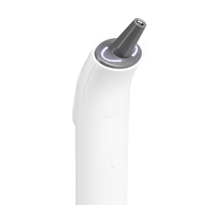 Termometru, Lionelo, FeverScan, Cu infrarosu, Fara contact, Rezultat ultrarapid, Potrivit si pentru alimente, Cu 4 moduri de functionare, Cu indicator LED si alarma sonora, Cu husa de depozitare