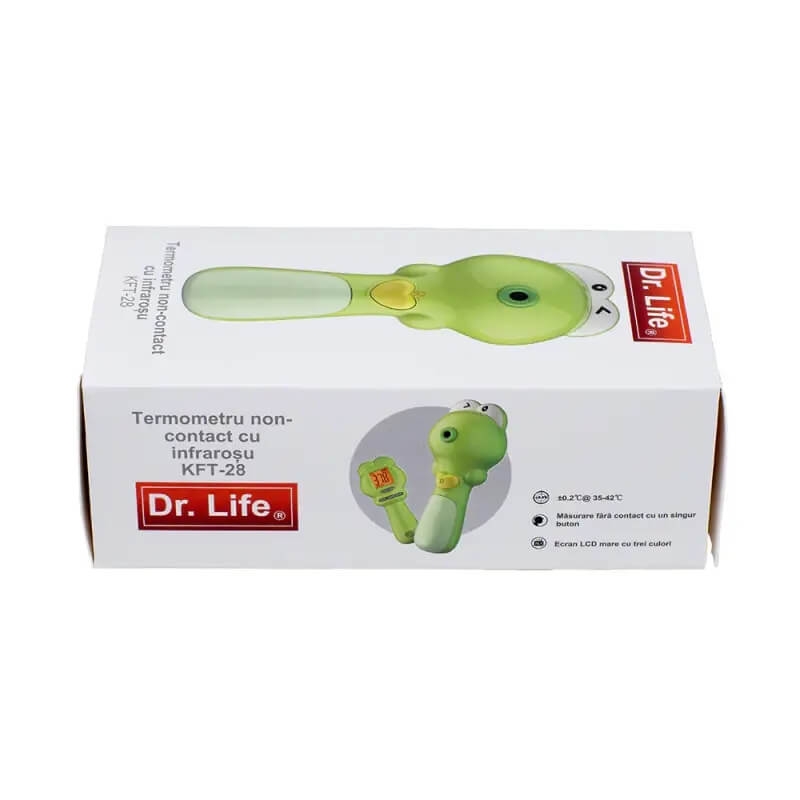 Termometru non-contact cu infrarosu broasca KFT-28, Dr. Life