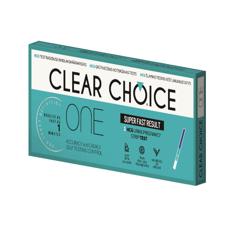Test pentru sarcina tip banda One N1, 1 bucata, Clear Choice