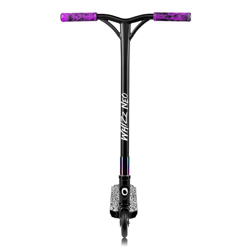 Trotineta, Lionelo, Whizz, Pentru Acrobatii, Rulmenti ABEC-9, Sistemul de compresie IHC 9, 20 - 100 kg, Conform cu standardul european de securitate EN14619, Multicolor