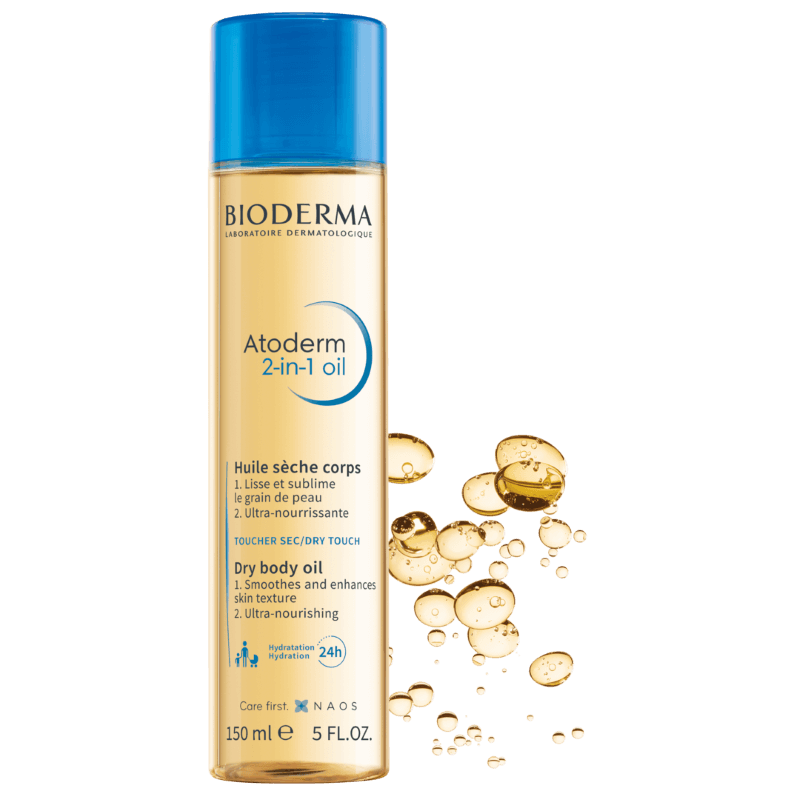 Ulei de corp 2 in 1 Atoderm, 150 ml, Bioderma