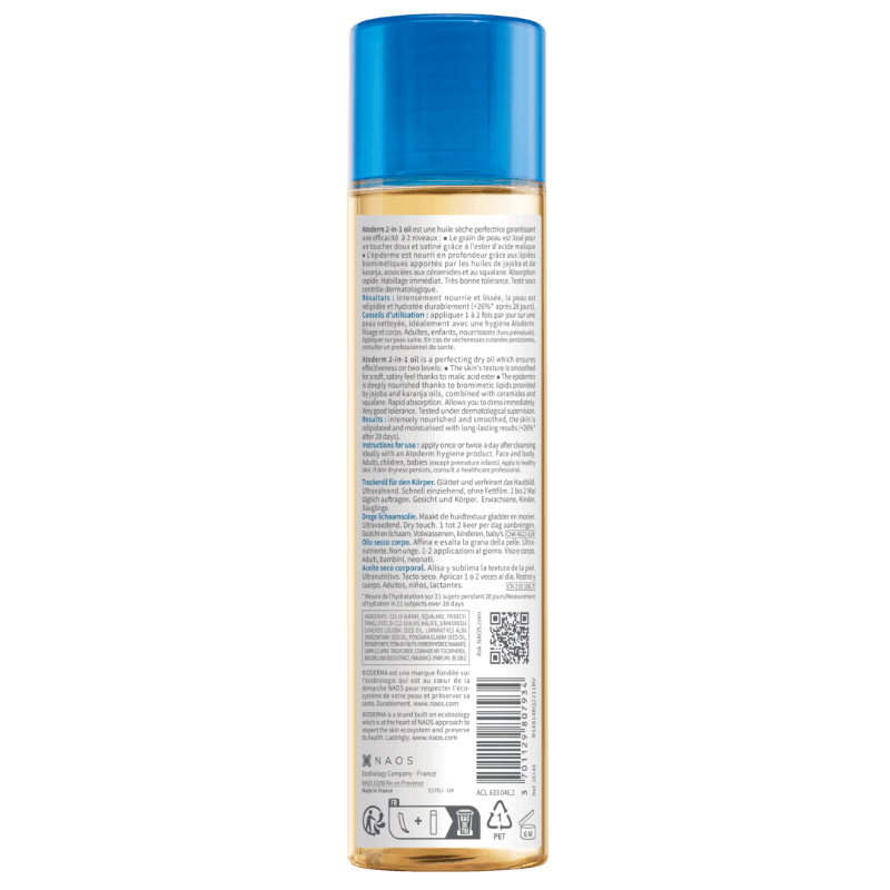 Ulei de corp 2 in 1 Atoderm, 150 ml, Bioderma