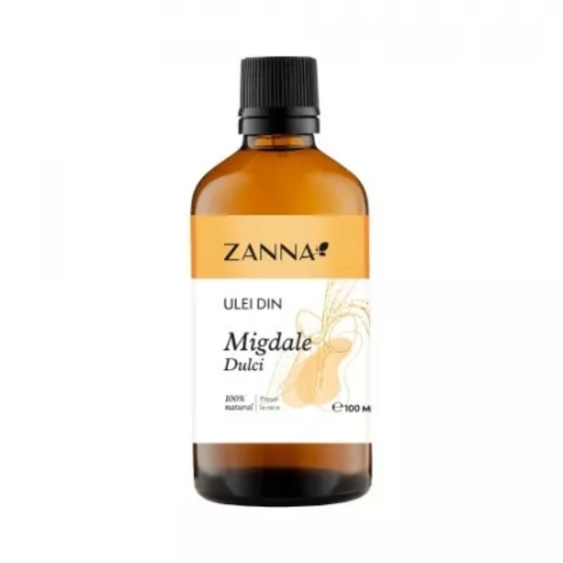 Ulei din migdale dulci, 100 ml, Zanna