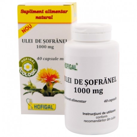 Hofigal - Ulei de Sofranel 1000mg 40caps