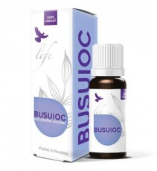 Ulei esential integral de busuioc Life, 10 ml, Bionovativ
