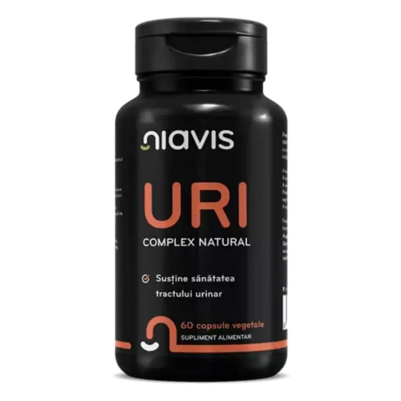 Uri complex natural, 60 capsule, Niavis