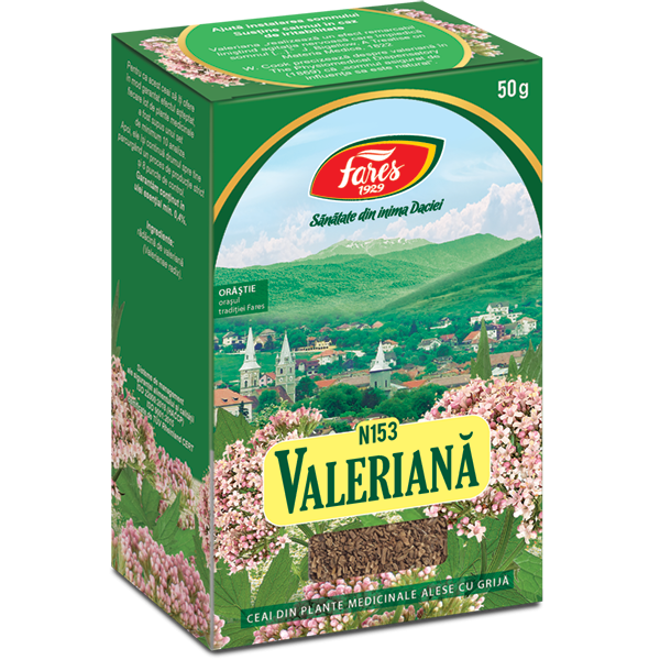 Fares - Ceai radacina de valeriana 50g