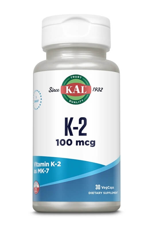 Vitamina K2 100 mcg Kal, 30 capsule, Secom