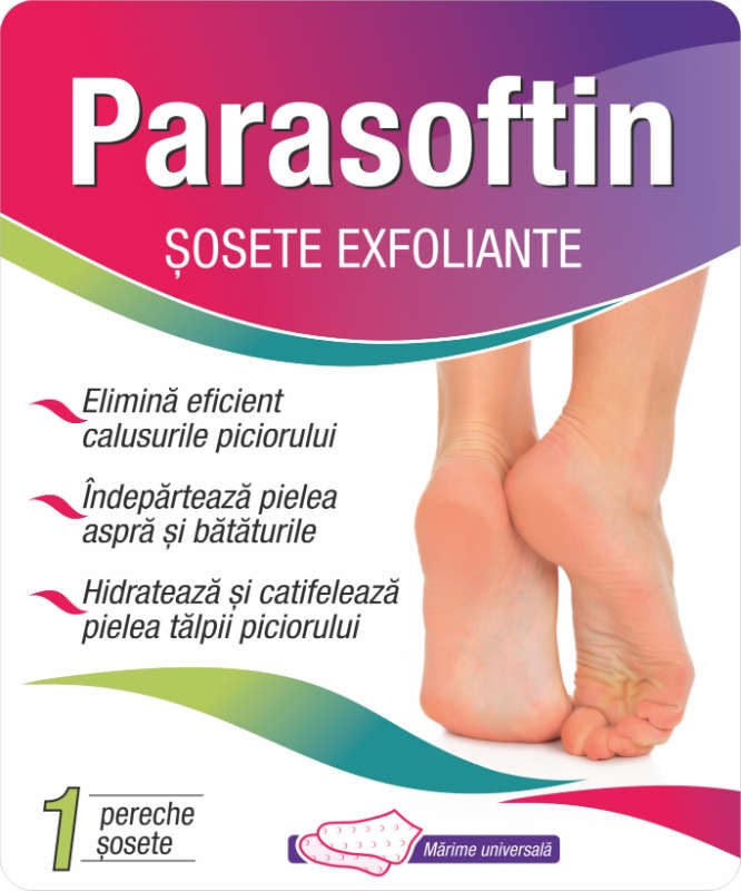 Zdrovit - Parasoftin Sosete Exfoliante