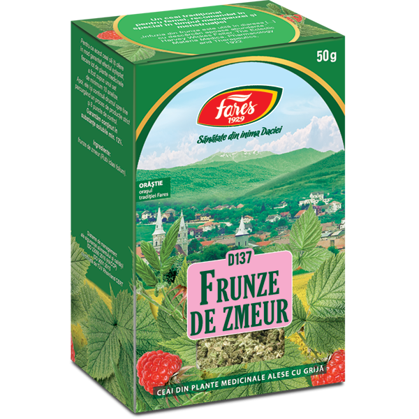 Fares - Ceai frunze de zmeur 50g